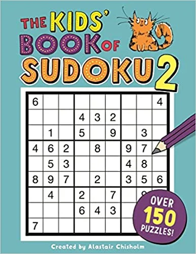 The Kids' Book of Sudoku 2, anglická kniha