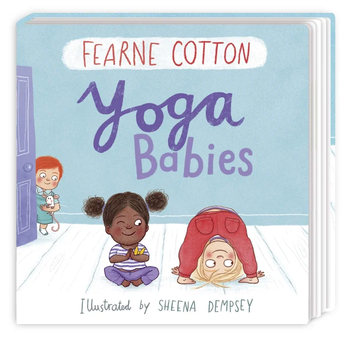 Yoga Babies, anglická kniha - leporelo