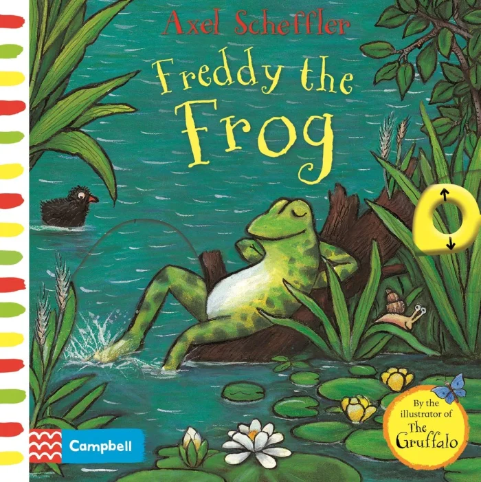 Freddy the Frog, anglická kniha - leporelo