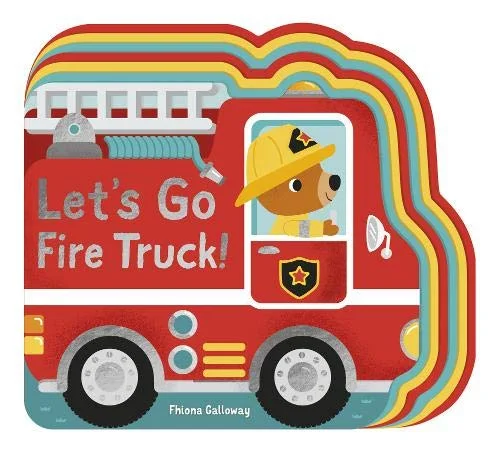 Let’s Go, Fire Truck! (1), anglická kniha - leporelo