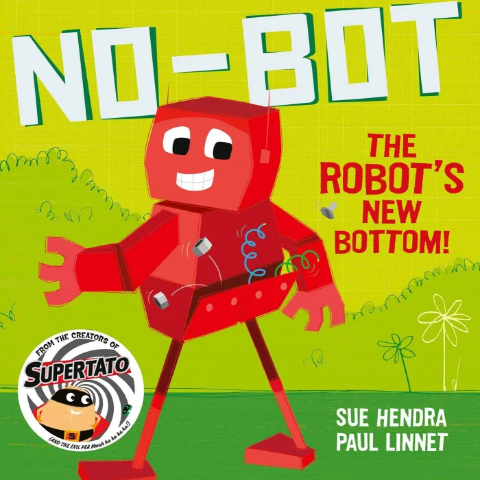 No-Bot the Robot's New Bottom, anglická kniha