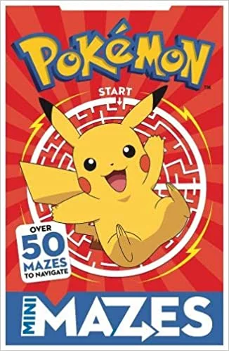 Pokemon Mini Mazes, anglická kniha