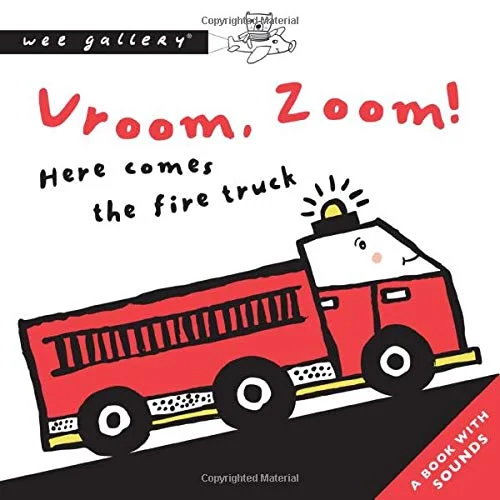 Vroom, Zoom! Here Comes the Fire Engine!, leporelo so zvukmi