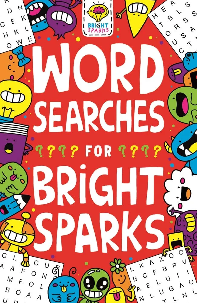 Wordsearches for Bright Sparks, anglická kniha