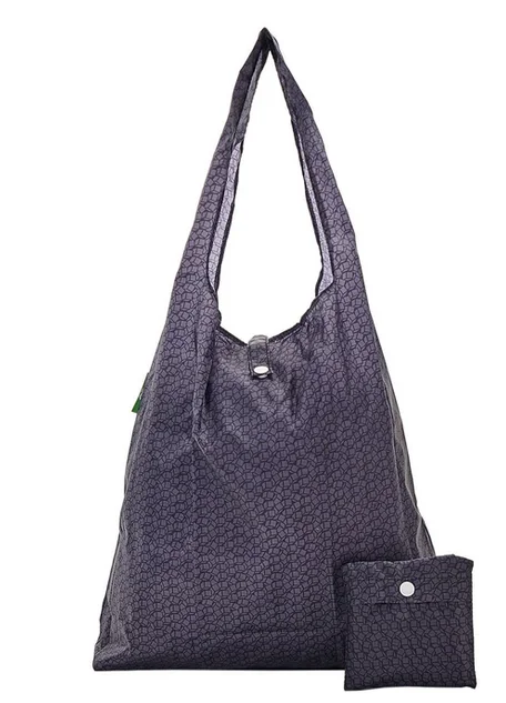 Black Disrupted Cubes A13 - Foldable Shopper, skladacia nákupná taška