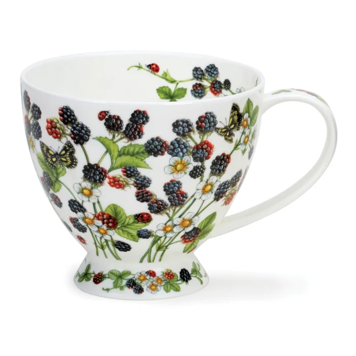 Blackberries, porcelánový hrnček