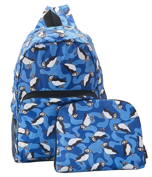 Blue Puffin B27 - Foldable Backpack, skladací ruksačik
