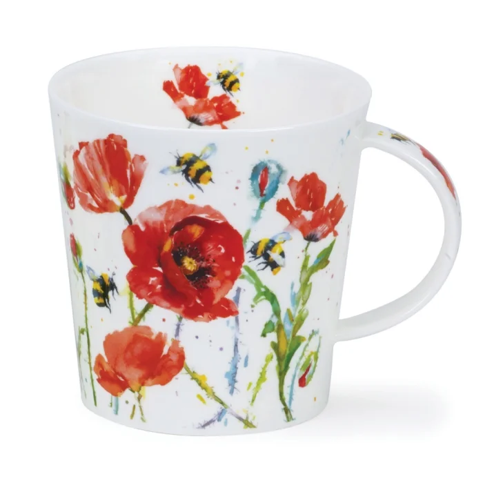 Busy Bees Poppy, porcelánový hrnček