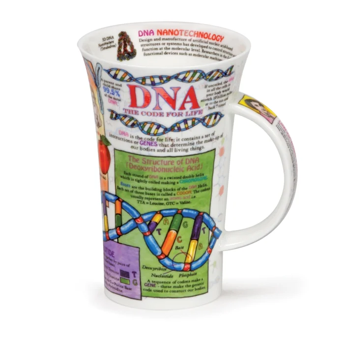 DNA, porcelánový hrnček