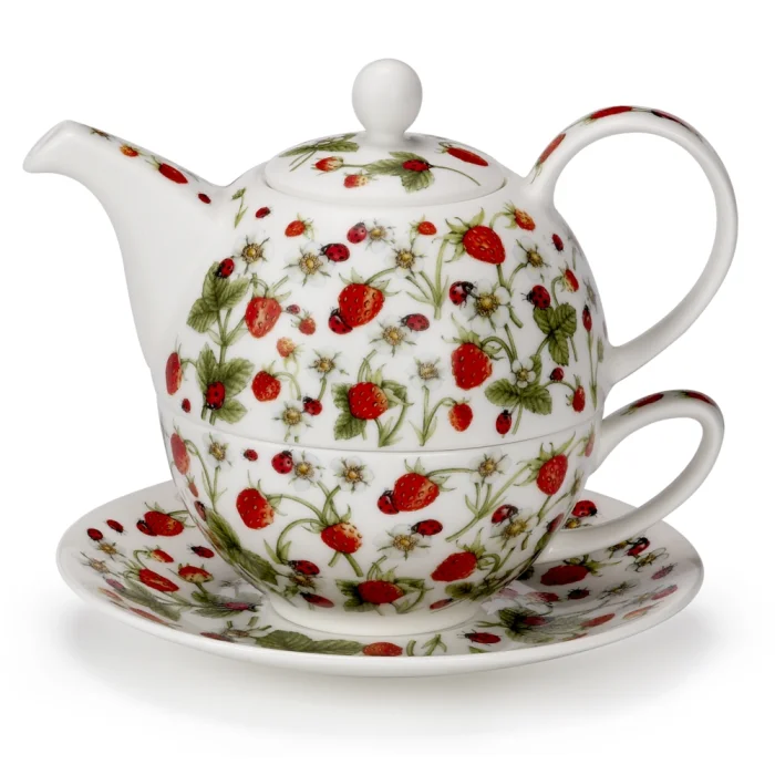 Dovedale Strawberry, čajníkový set