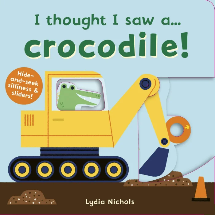 I thought I saw a... Crocodile!, anglická kniha - leporelo