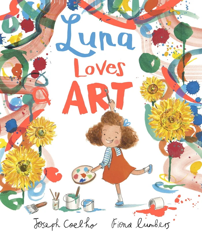 Luna Loves Art, anglická kniha