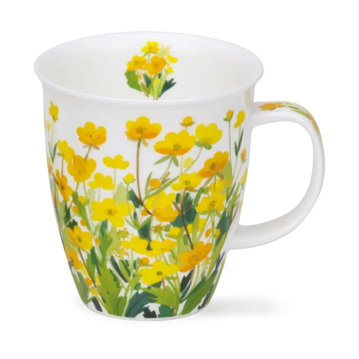 Meadow Buttercup, porcelánový hrnček