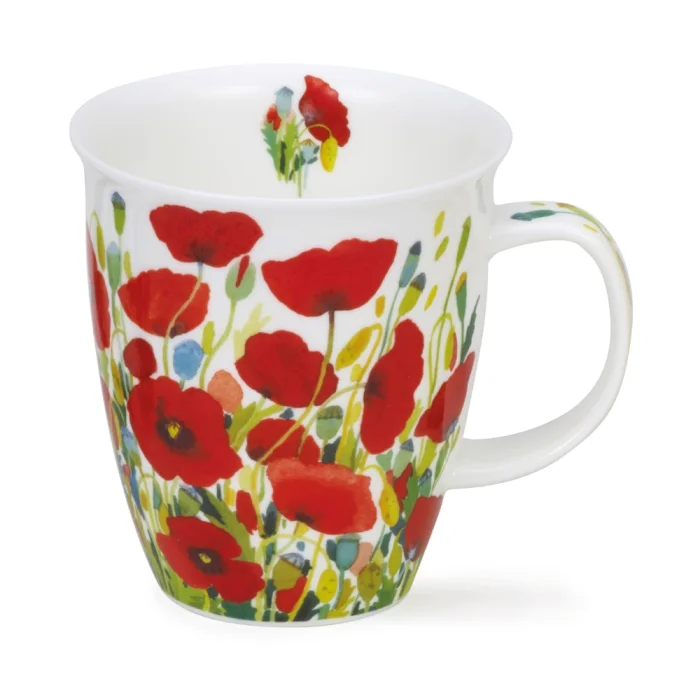Meadow Poppy, porcelánový hrnček