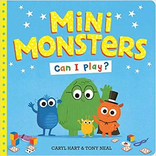 Mini Monsters: Can I Play?, anglická kniha