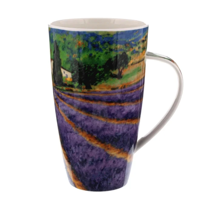 Paysage Lavendar, porcelánový hrnček