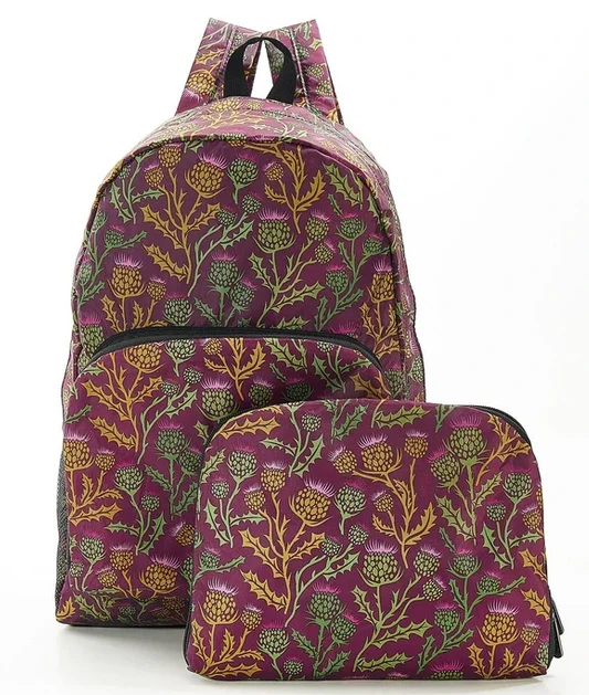 Purple Thistle B15 - Foldable Backpack, skladací ruksačik