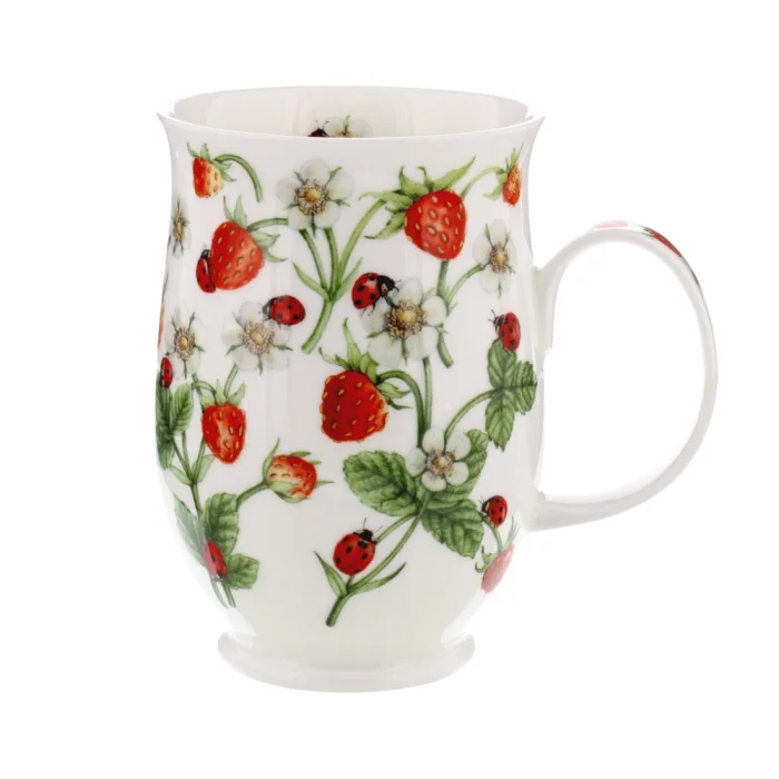 Dovedale Strawberry, porcelánový hrnček
