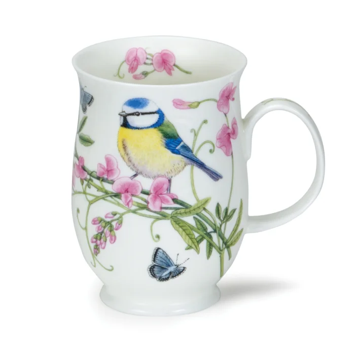 Hedgerow Birds Bluetit, porcelánový hrnček