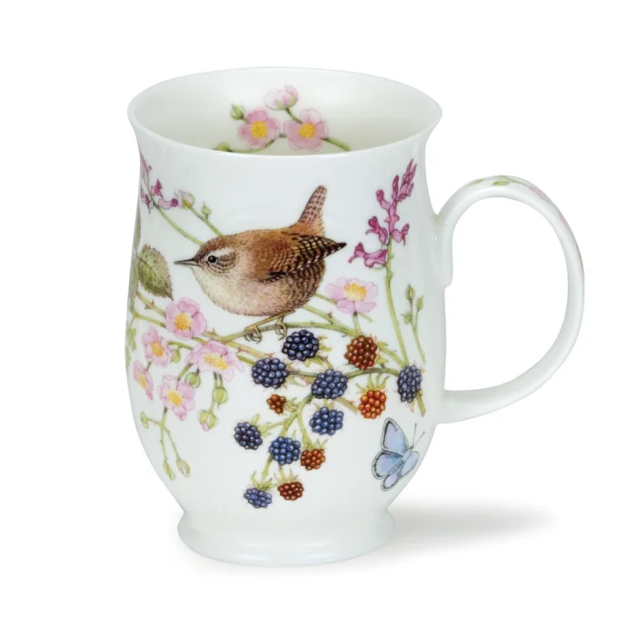 Hedgerow Birds Wren, porcelánový hrnček
