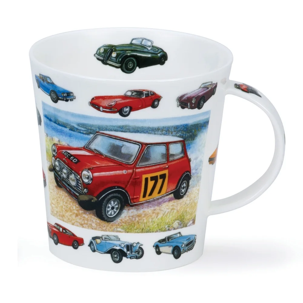 Vintage Collection Cars, porcelánový hrnček