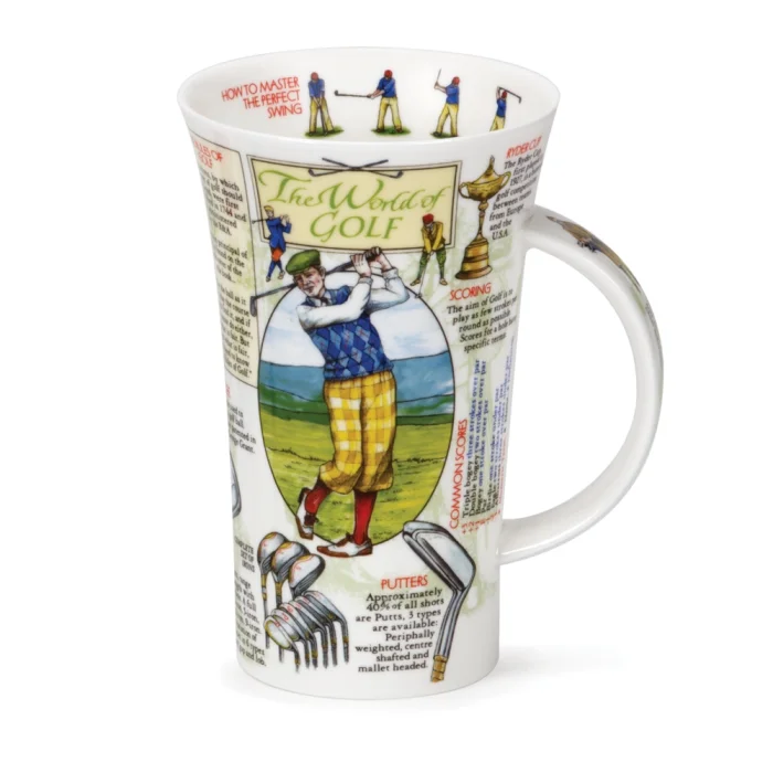World of Golf, porcelánový hrnček