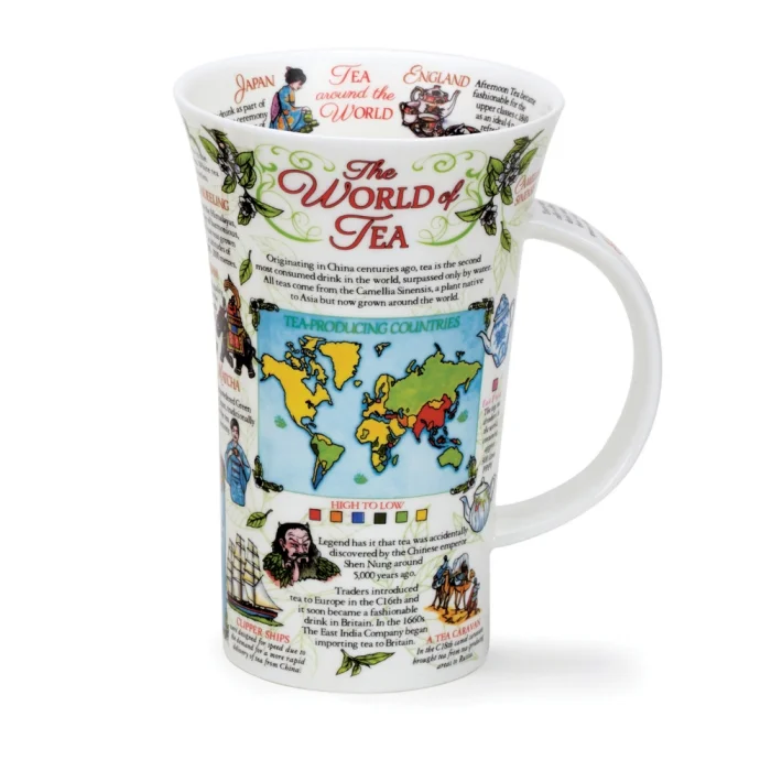 World of Tea, porcelánový hrnček