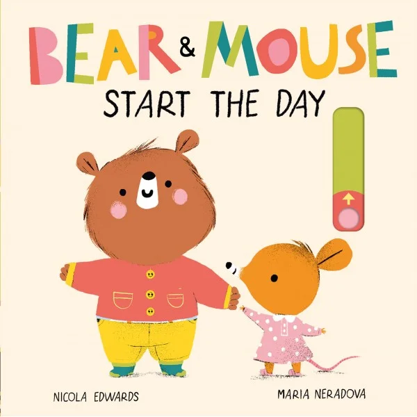 Bear and Mouse Start the Day, anglická kniha - leporelo