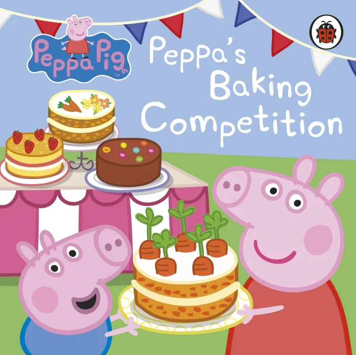Peppa's Baking Competition, anglická kniha - leporelo