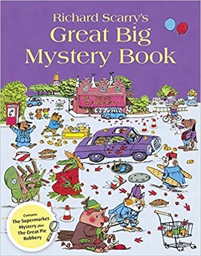 Richard Scarry's Great Big Mystery Book, anglická kniha