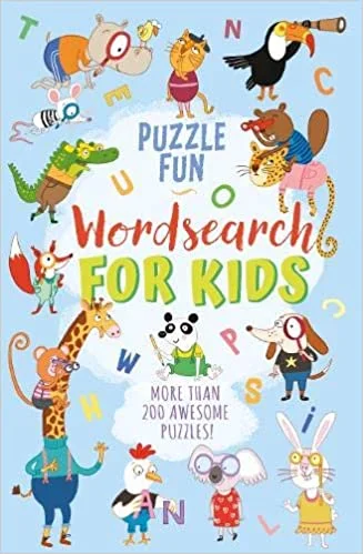 Wordsearch for Kids, anglická kniha