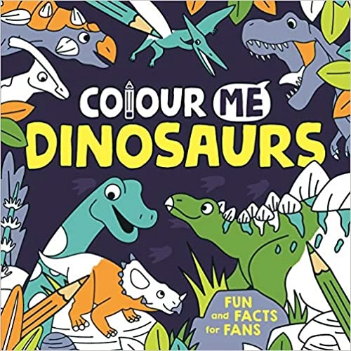 Dinosaurs, omaľovánka