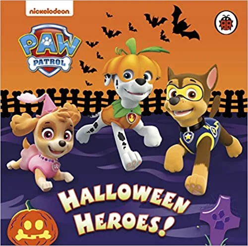 Halloween Heroes, anglická kniha - leporelo