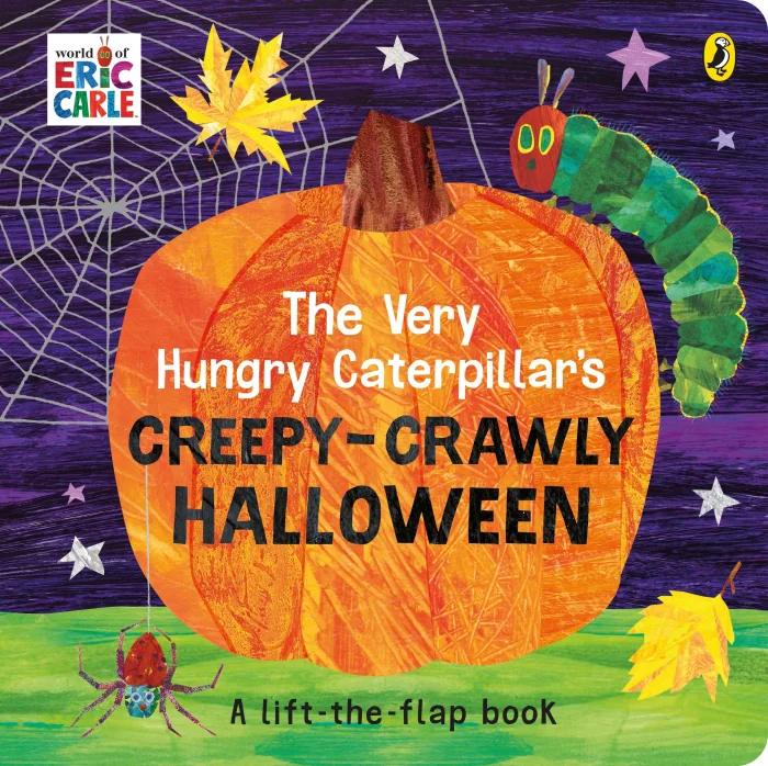The Very Hungry Caterpillar's Creepy-Crawly Halloween, anglická kniha - leporelo