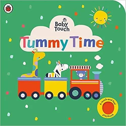 Tummy Time, anglická kniha - leporelo