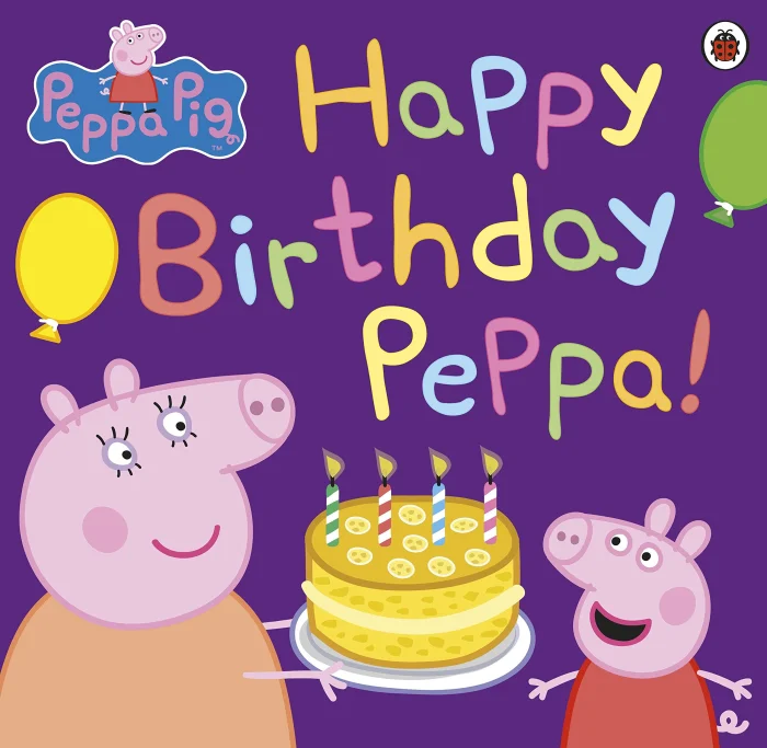 Happy Birthday Peppa!, anglická kniha