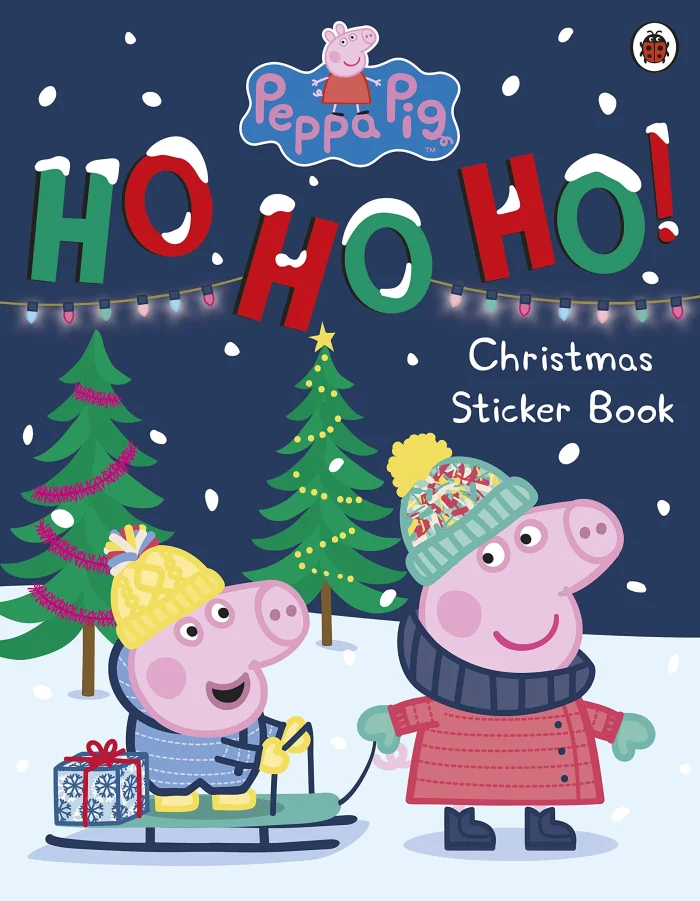 Ho Ho Ho! Christmas Sticker Book, nálepkový zošit