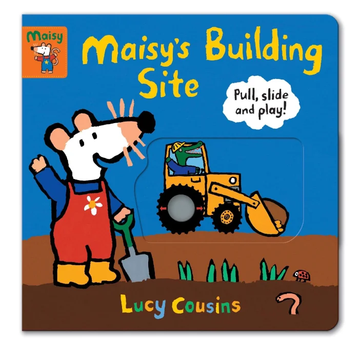 Maisy's Building Site, anglická kniha - leporelo