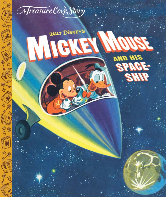 Mickey Mouse & his Spaceship, anglická kniha