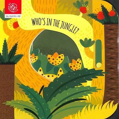 Who's In The Jungle, anglická kniha - leporelo