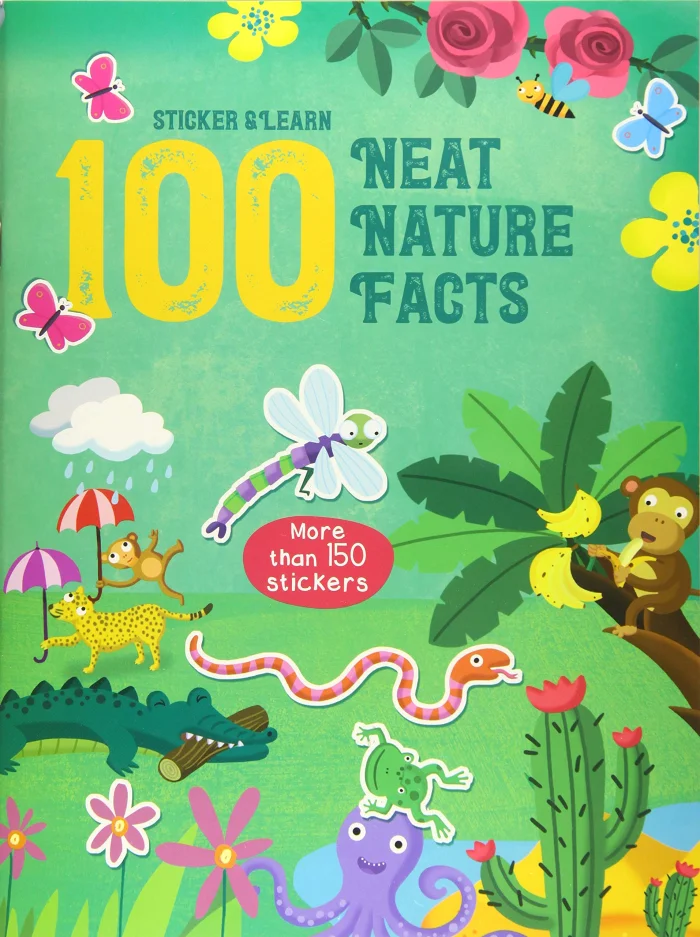 Neat Nature Facts, nálepkový zošit