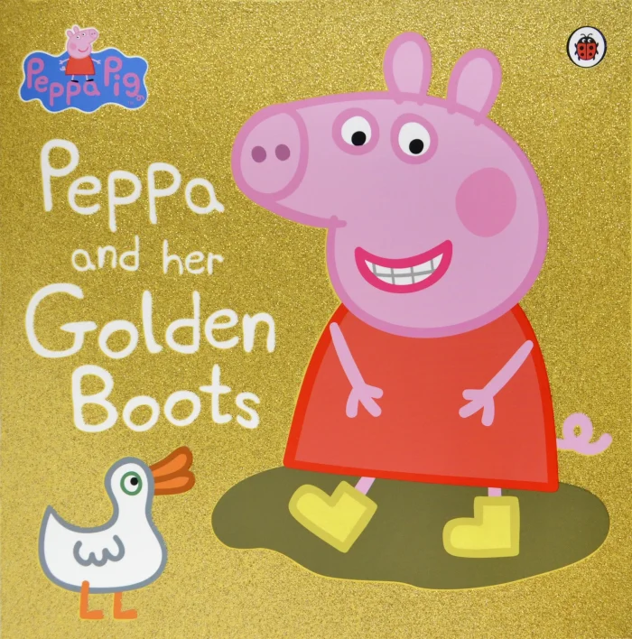 Peppa and Her Golden Boots, anglická kniha