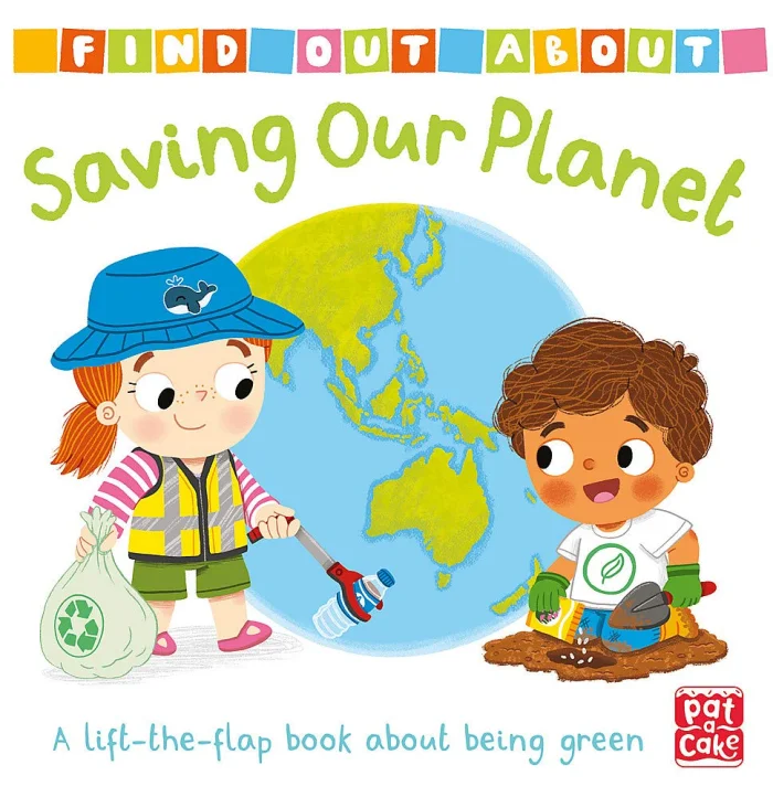 Saving Our Planet, anglická kniha - leporelo