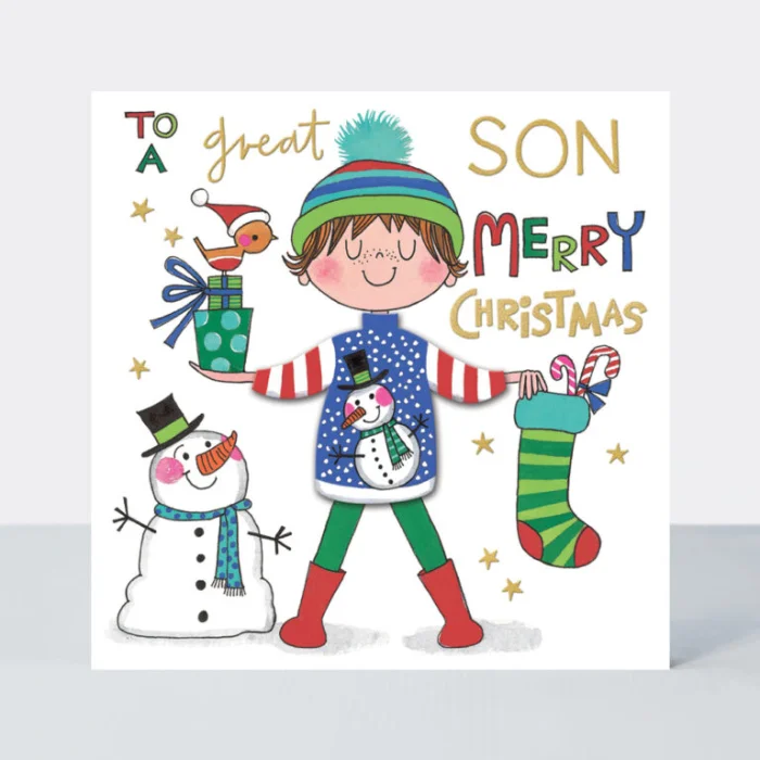 Son/Snowman Jumper (XWOOL4), prianie