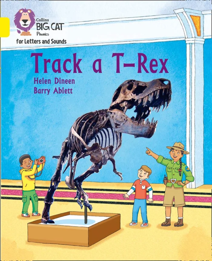 Track a T-Rex (L3), anglická kniha