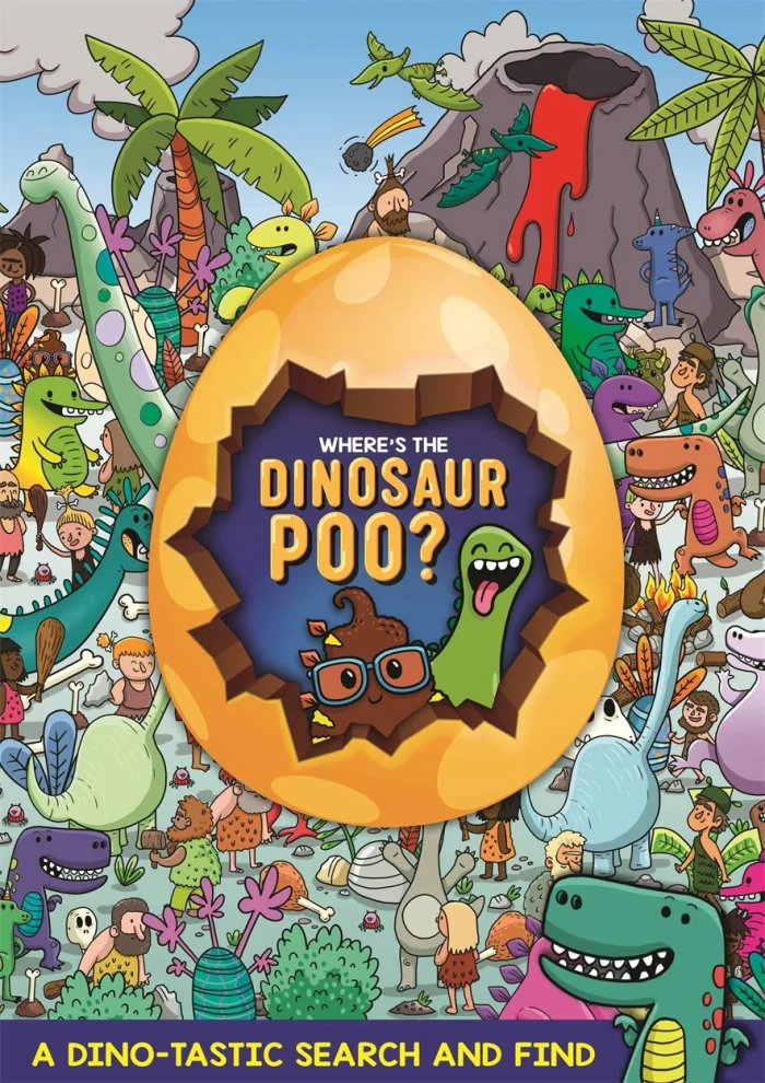 Where's the Dinosaur Poo?, anglická kniha