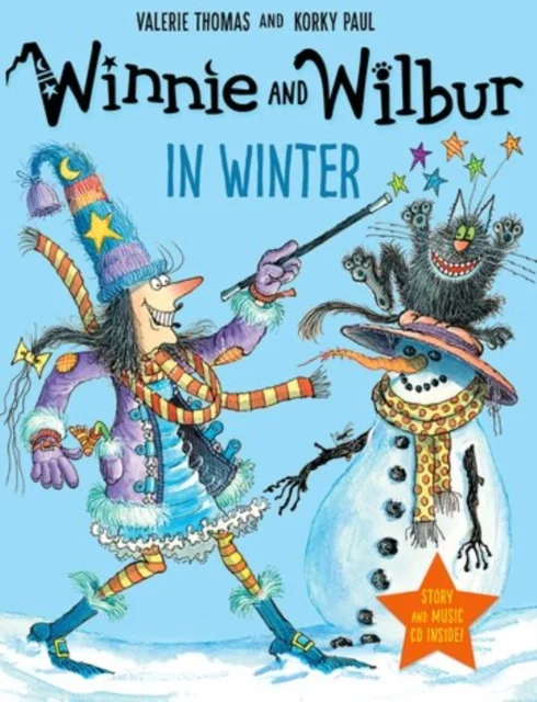 Winnie and Wilbur in Winter, anglická kniha s CD
