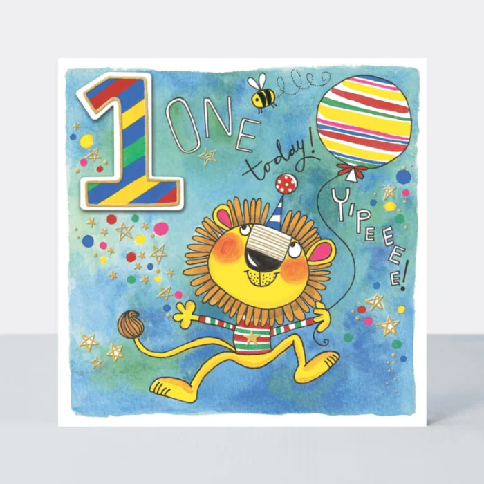 Age 1 Lion With Balloon (CHAT2), prianie