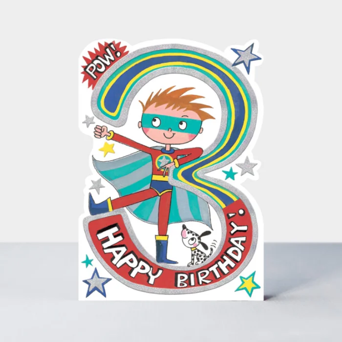 Age 3 Boy Superhero (STAR6), prianie