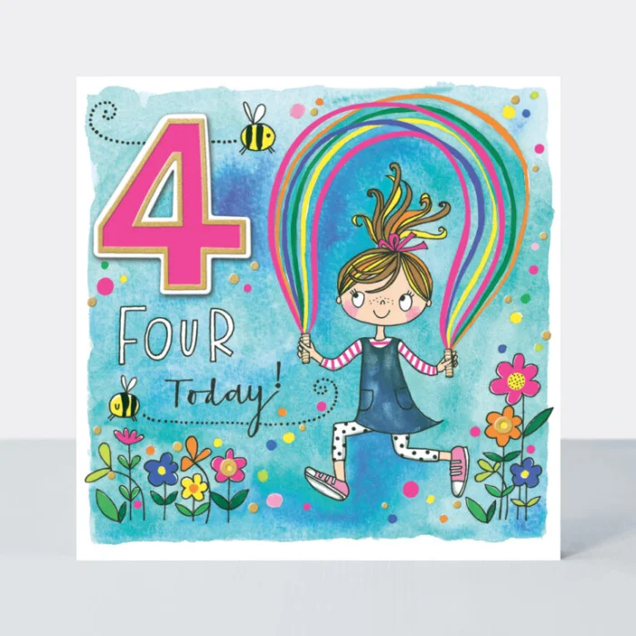 Age 4 Girl & Skipping Rope (CHAT7), prianie